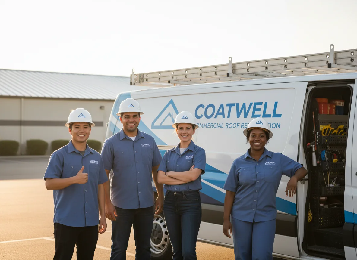 Commercial roof coating company in Bullock, NC